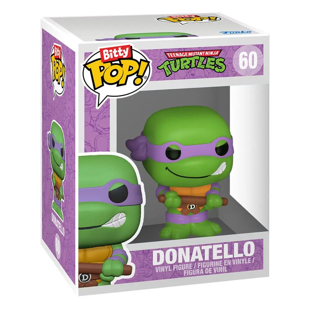 Teenage Mutant Ninja Turtles Bitty POP! Figurina Vinil 4 Bucăți Donatello 2,5 cm poza produsului