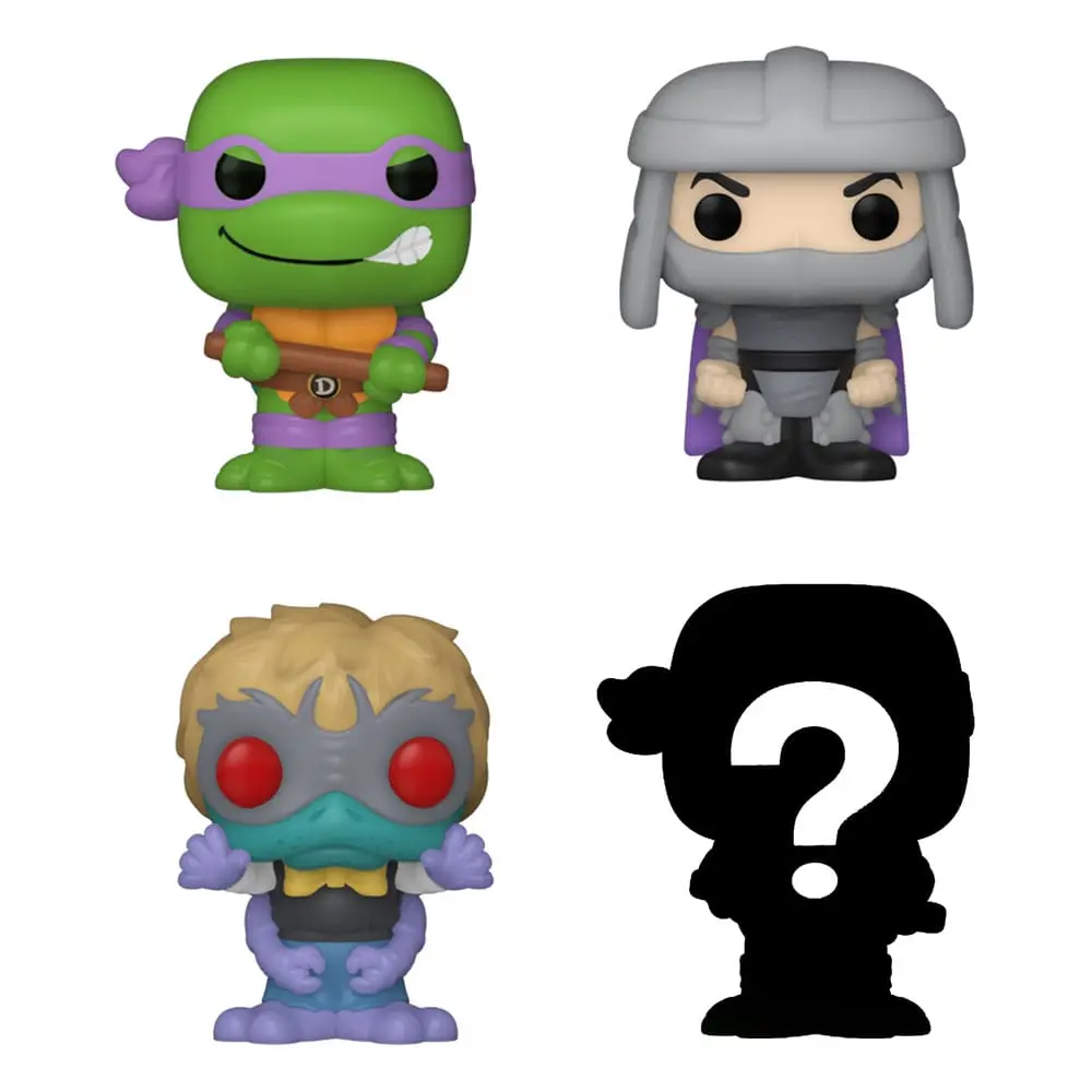 Teenage Mutant Ninja Turtles Bitty POP! Figurina Vinil 4 Bucăți Donatello 2,5 cm poza produsului