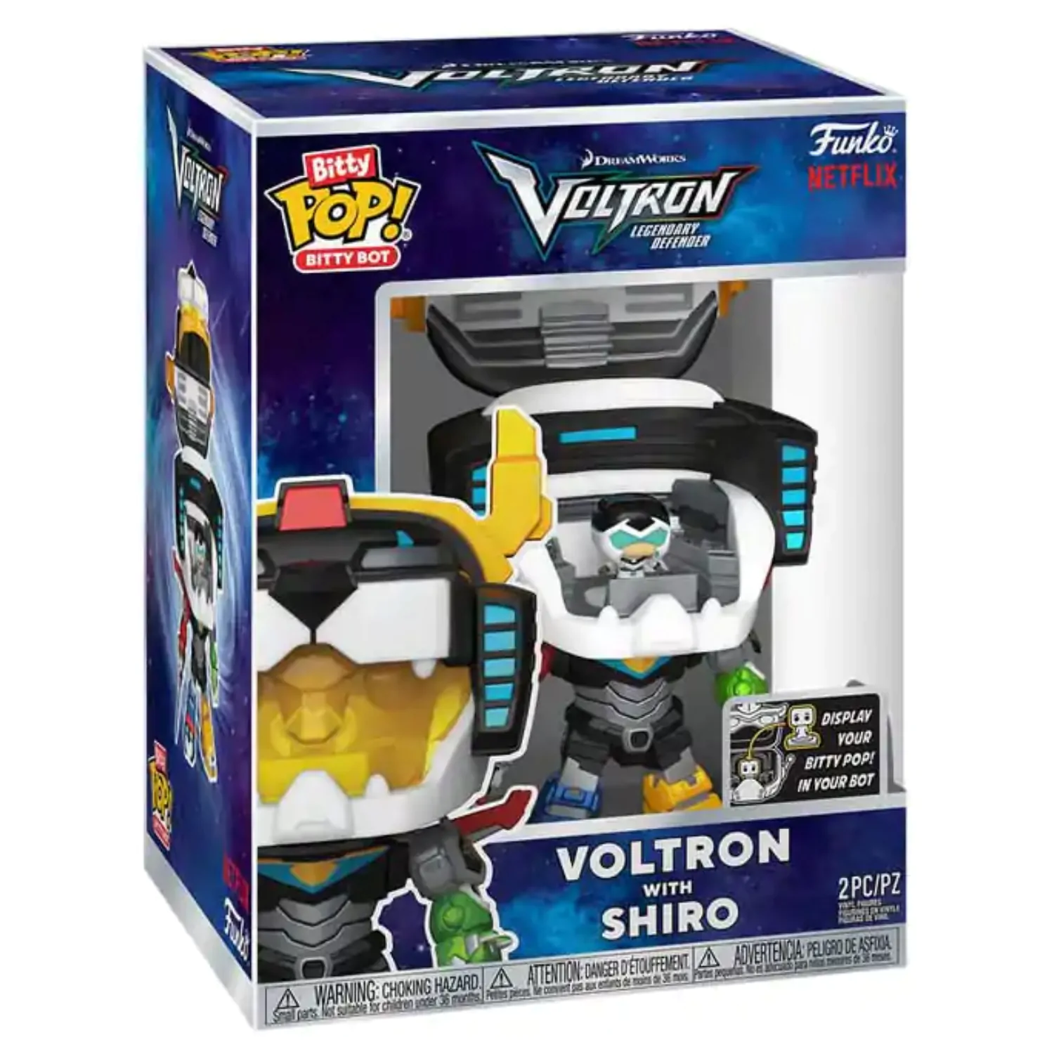 Set figurine Bitty Funko POP! Bots Voltron- Voltron 2,5 cm poza produsului