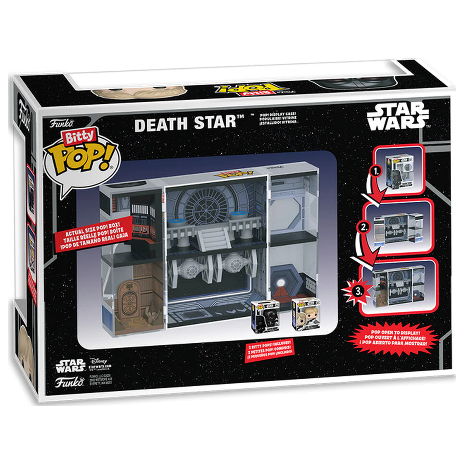 Bitty Funko POP Cutie figurine Star Wars Death Star poza produsului