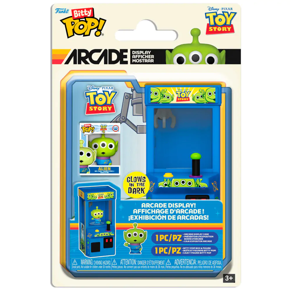 Bitty Funko POP figure Arcade Claw Disney Pixar Toy Story Alien figurină poza produsului