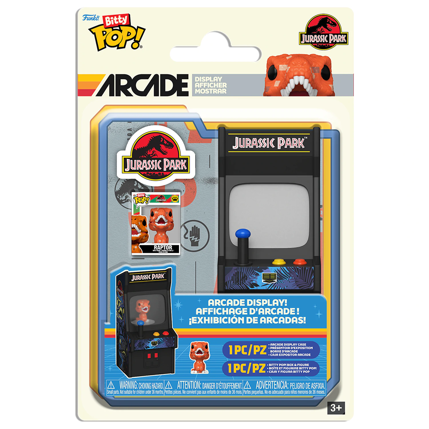 Figurina Bitty Funko POP Arcade Jurassic Park poza produsului