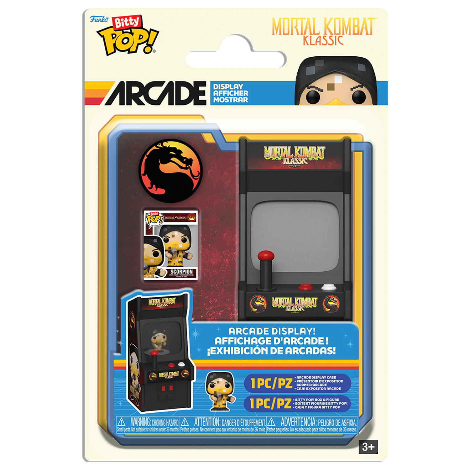 Bitty Funko POP figura Arcade Mortal Kombat poza produsului