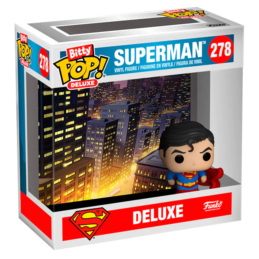 Figurină Bitty Funko POP Deluxe DC Comics Superman poza produsului