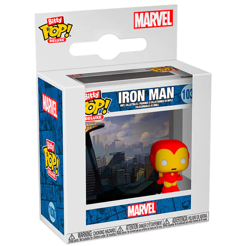 Figurină Bitty Funko POP Deluxe Marvel Iron Man poza produsului