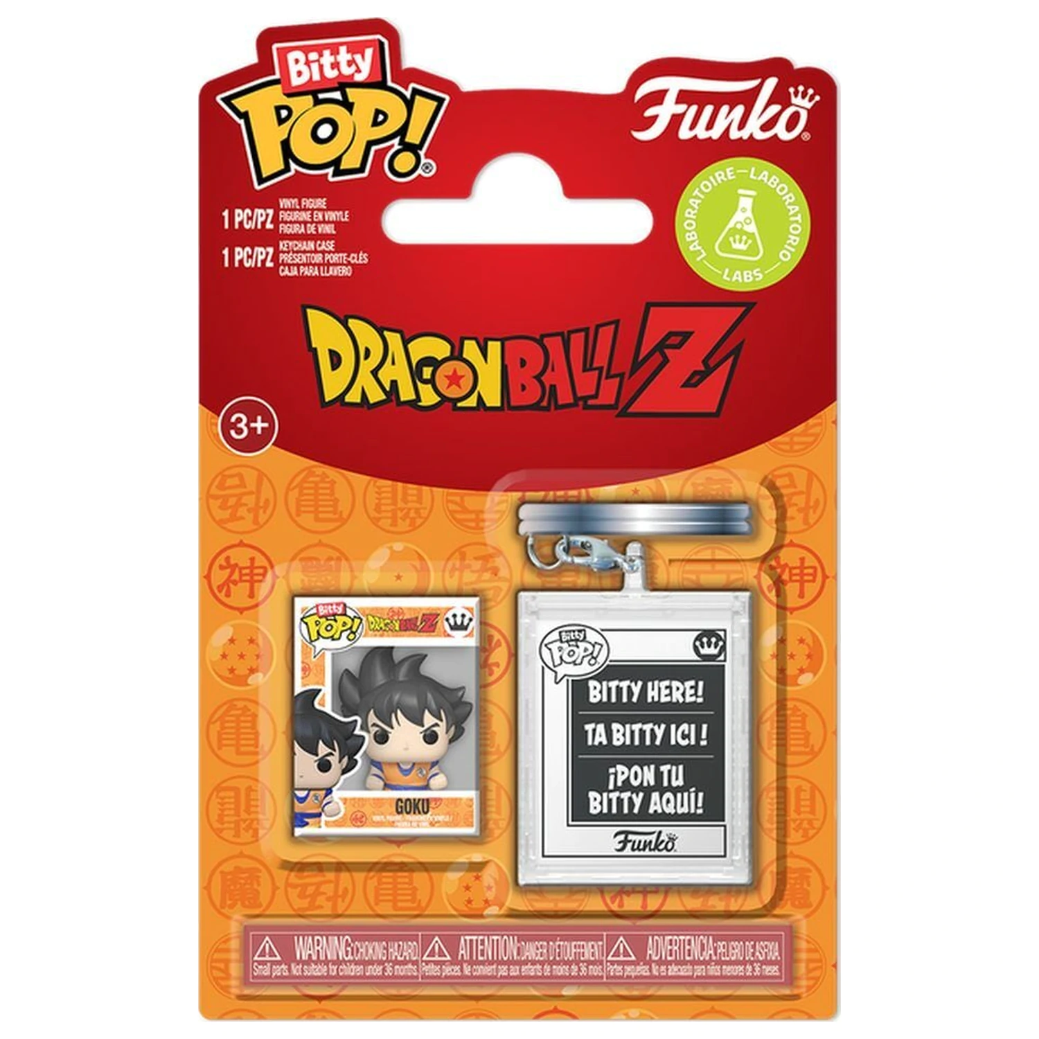 Figurina Bitty Funko POP si breloc Dragon Ball Goku poza produsului