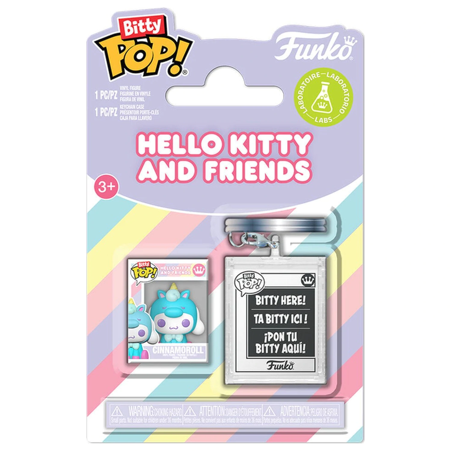 Bitty Funko POP figura si breloc Hello Kitty and Friends Cinnamoroll poza produsului