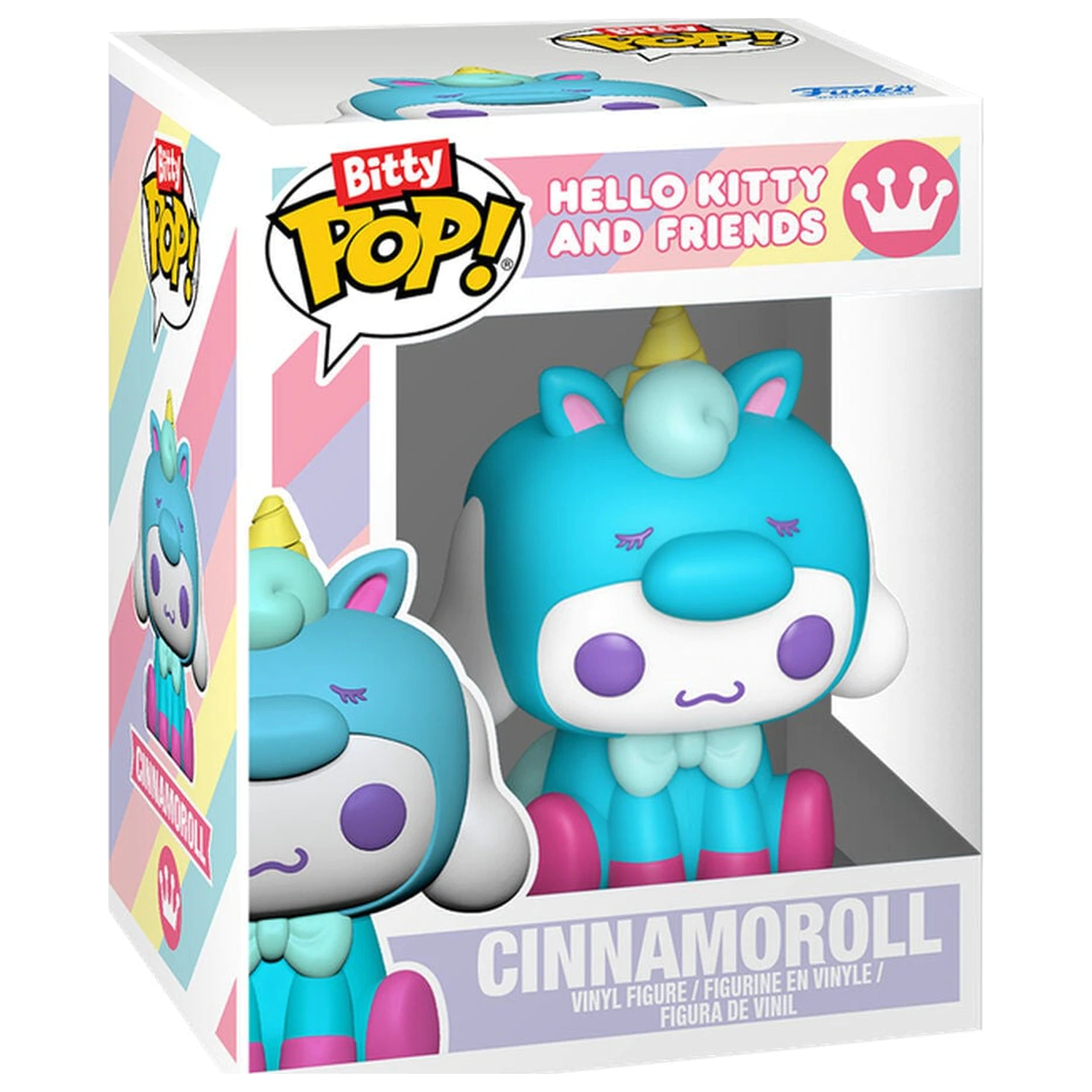 Bitty Funko POP figura si breloc Hello Kitty and Friends Cinnamoroll poza produsului