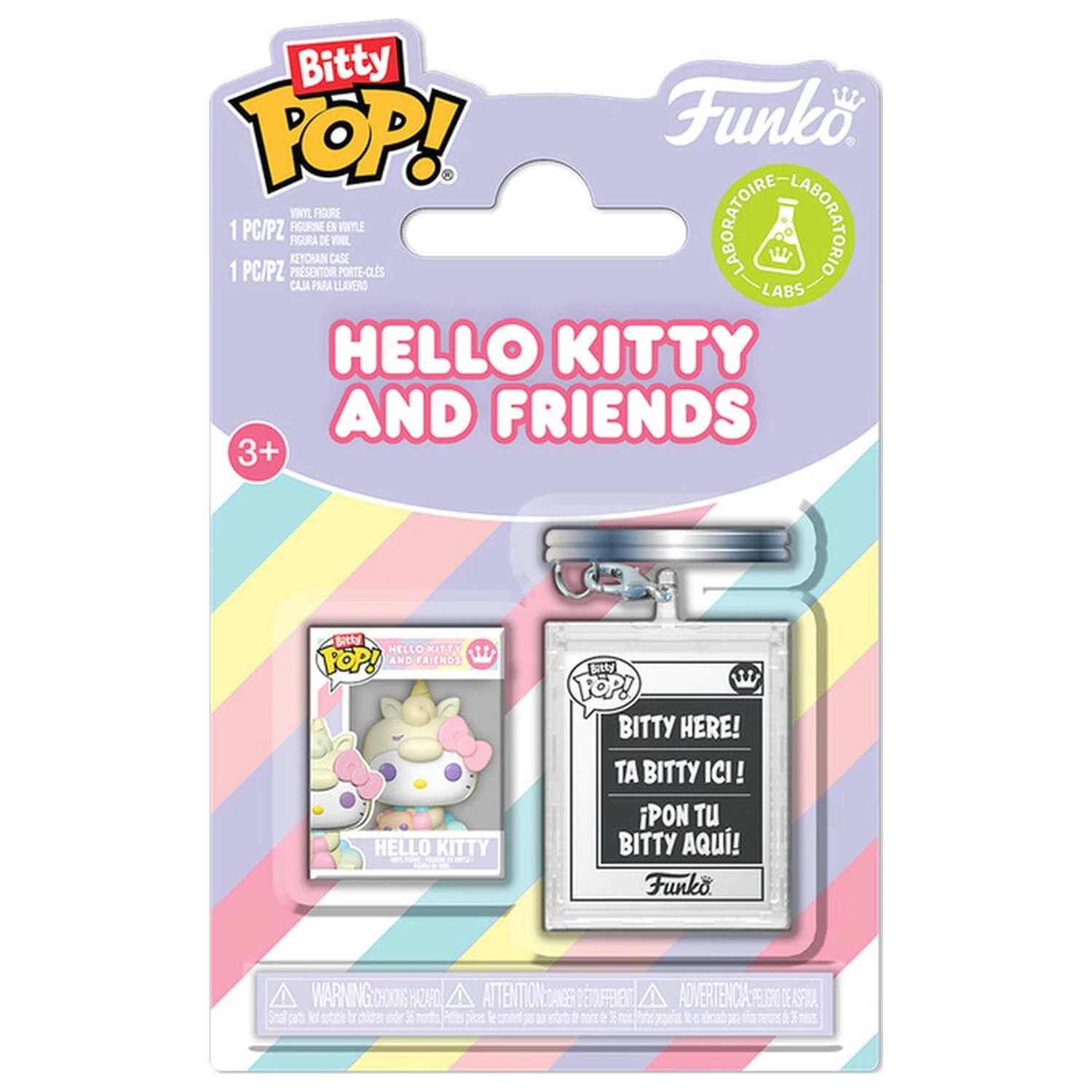 Figurina si breloc Bitty Funko POP Hello Kitty and Friends Hello Kitty poza produsului
