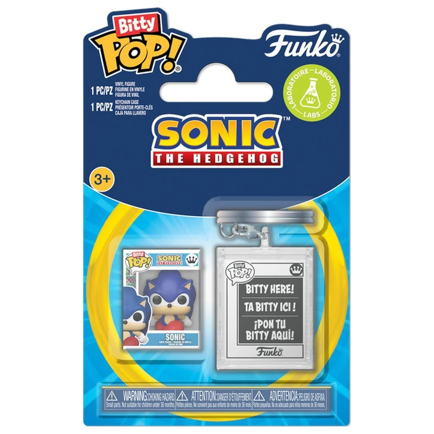 Bitty Funko POP figura si breloc Sonic The Hedgehog Sonic poza produsului