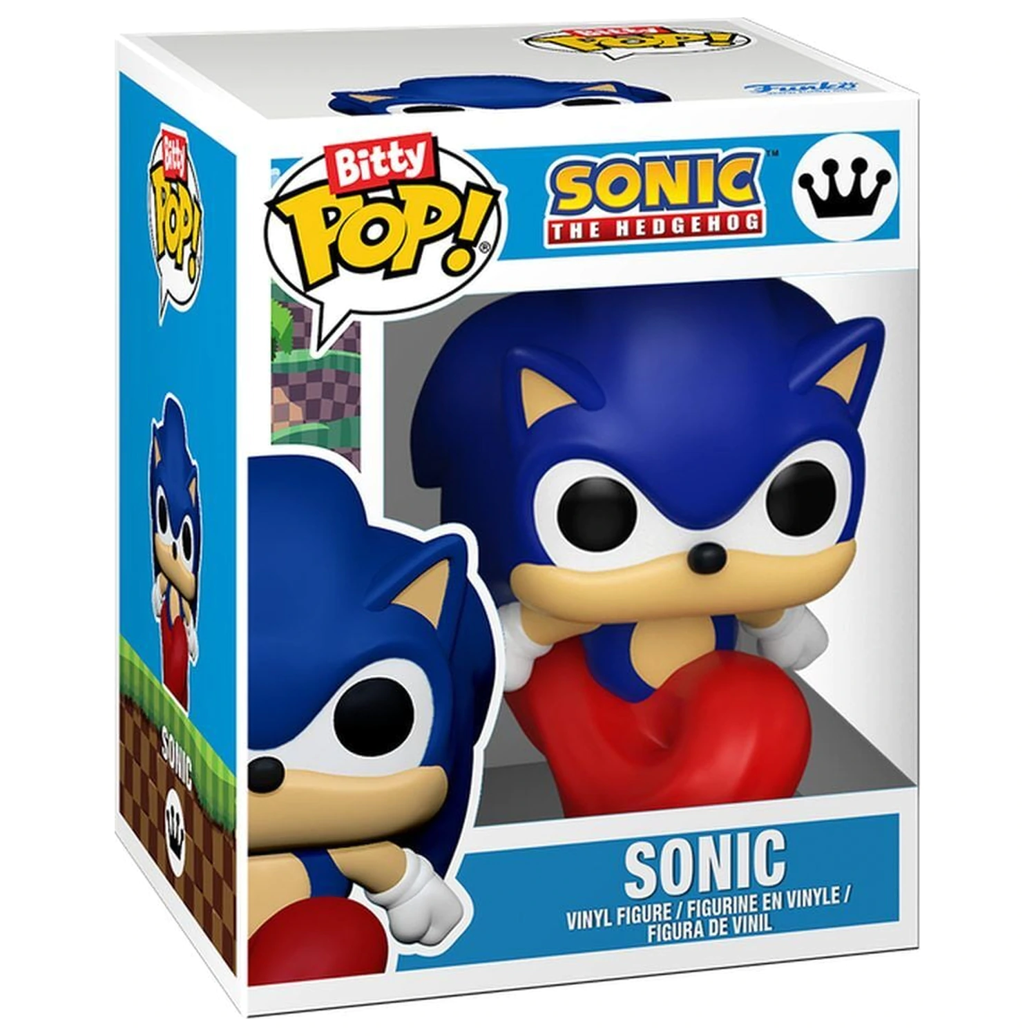 Bitty Funko POP figura si breloc Sonic The Hedgehog Sonic poza produsului