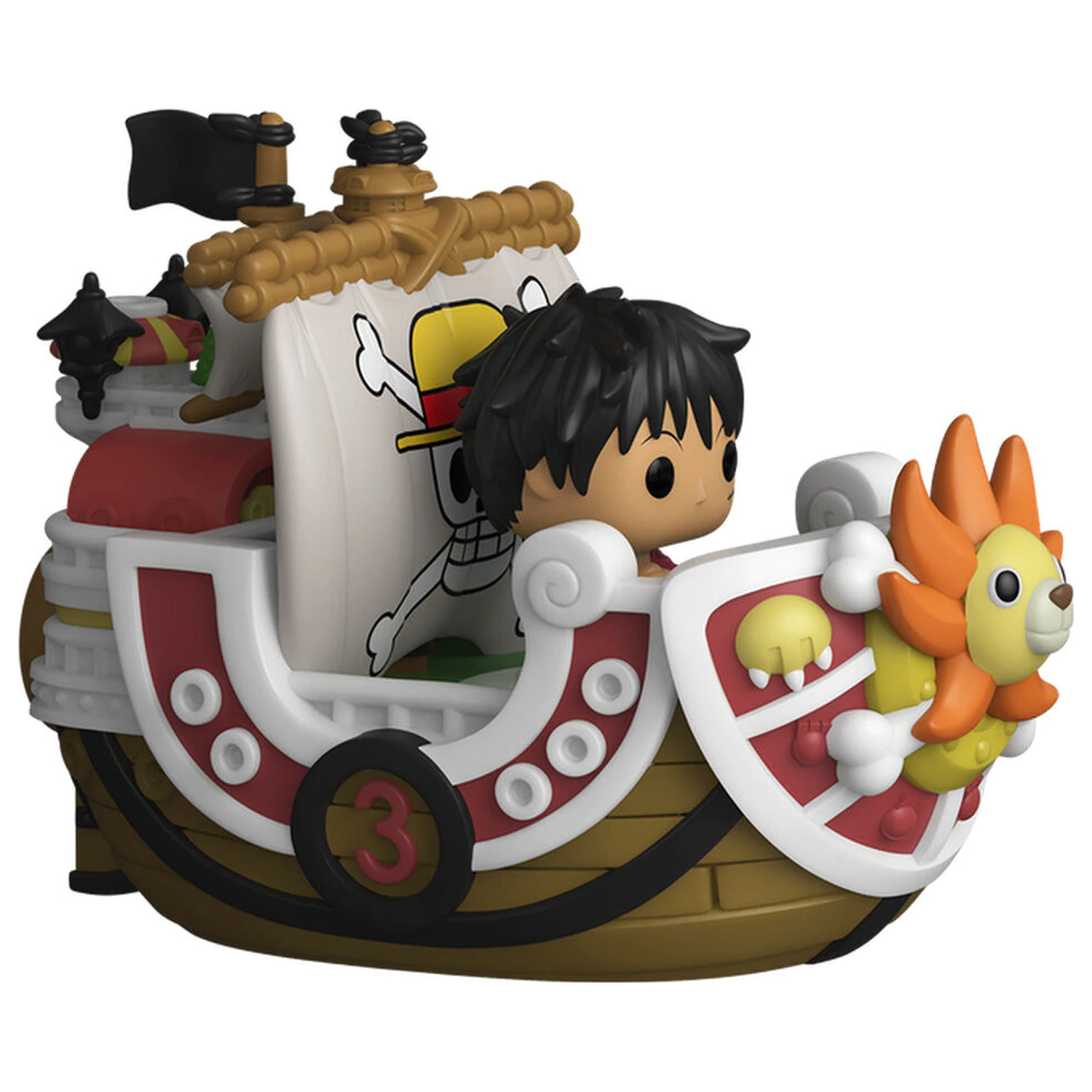 Figurina Funko POP micuta Bitty Ride One Pice Monkey D.Luffy si Thousand Sunny poza produsului