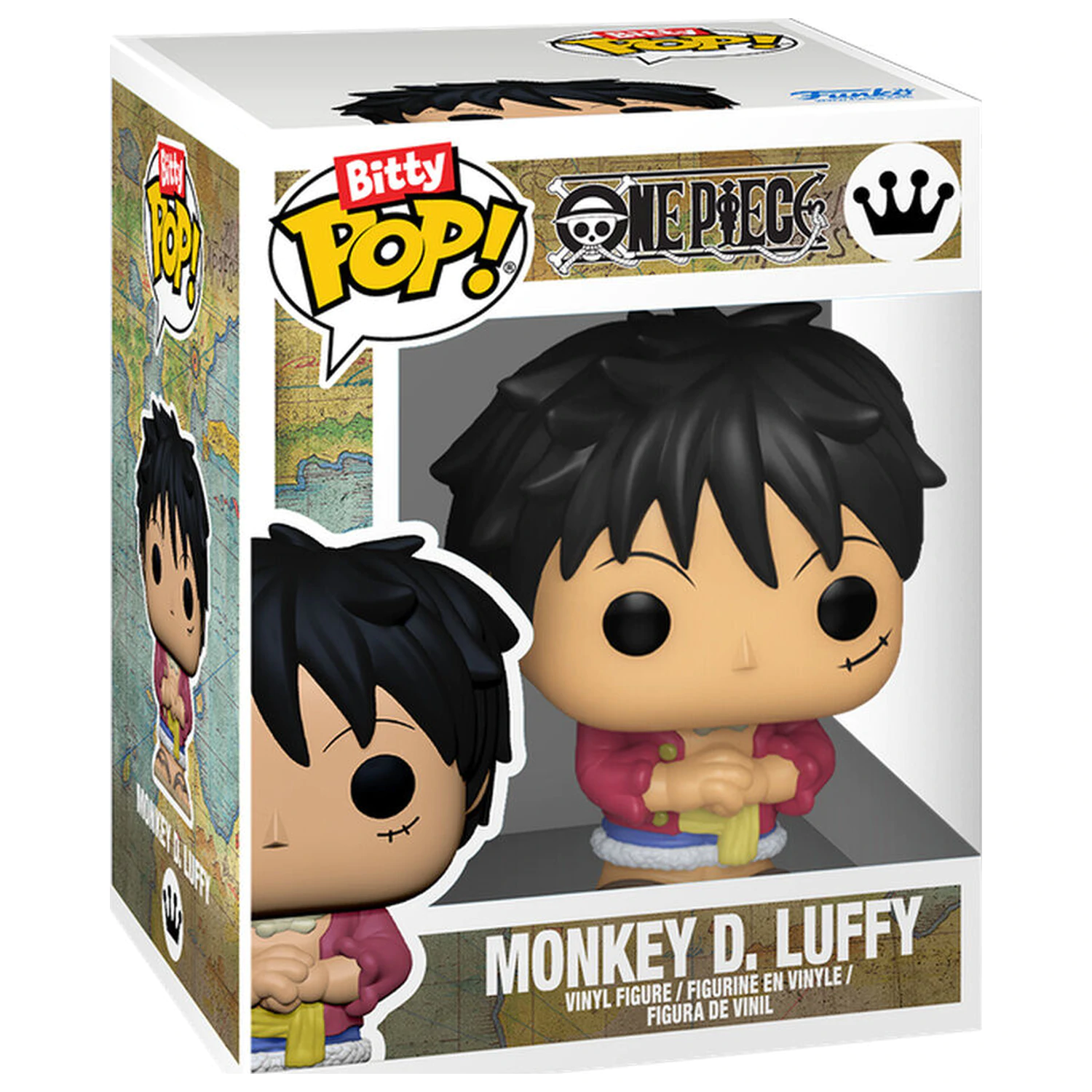 Figurina Funko POP micuta Bitty Ride One Pice Monkey D.Luffy si Thousand Sunny poza produsului