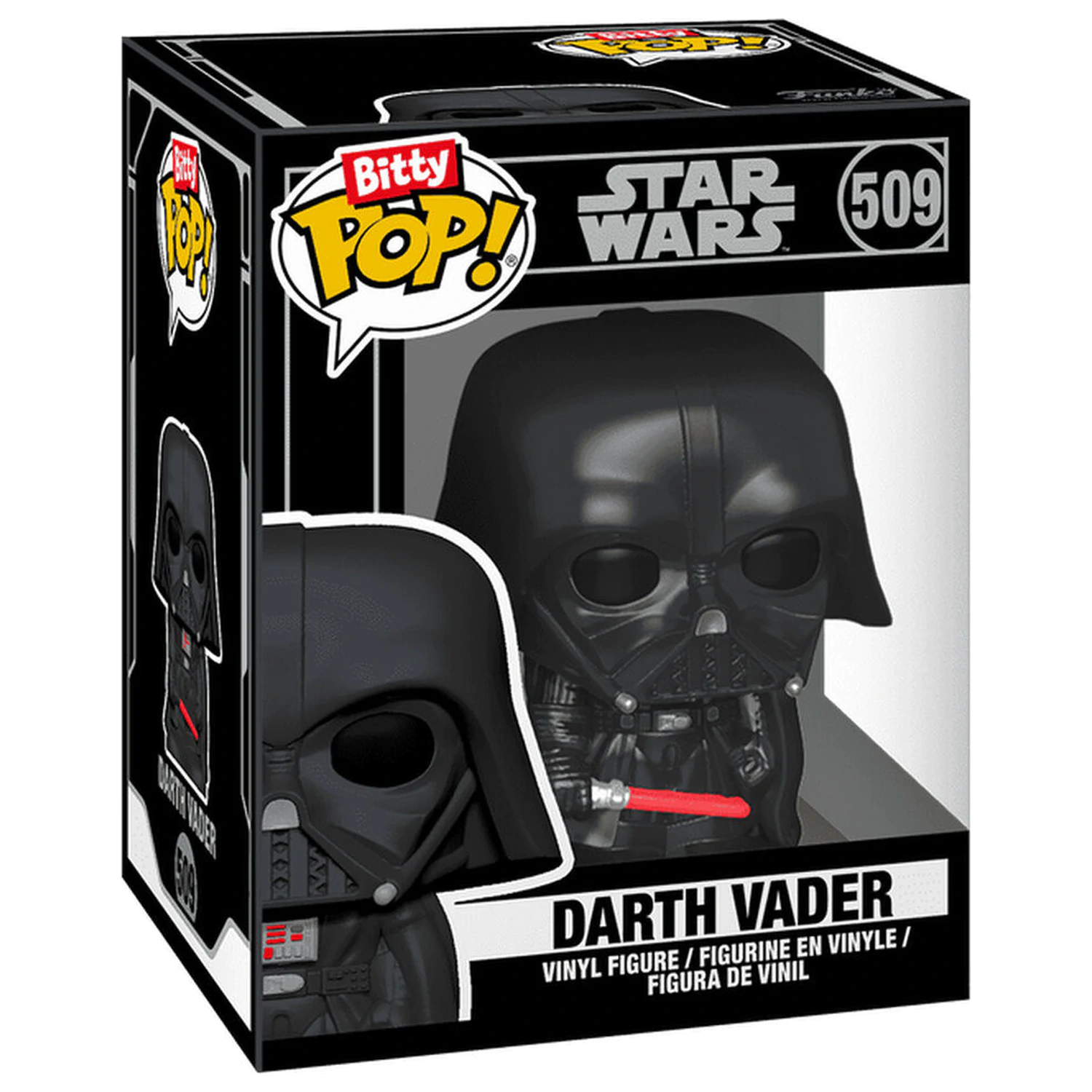 Figurina Bitty Funko POP Star Wars 8 Bit Luke Skywalker si Carcasa Arcade poza produsului