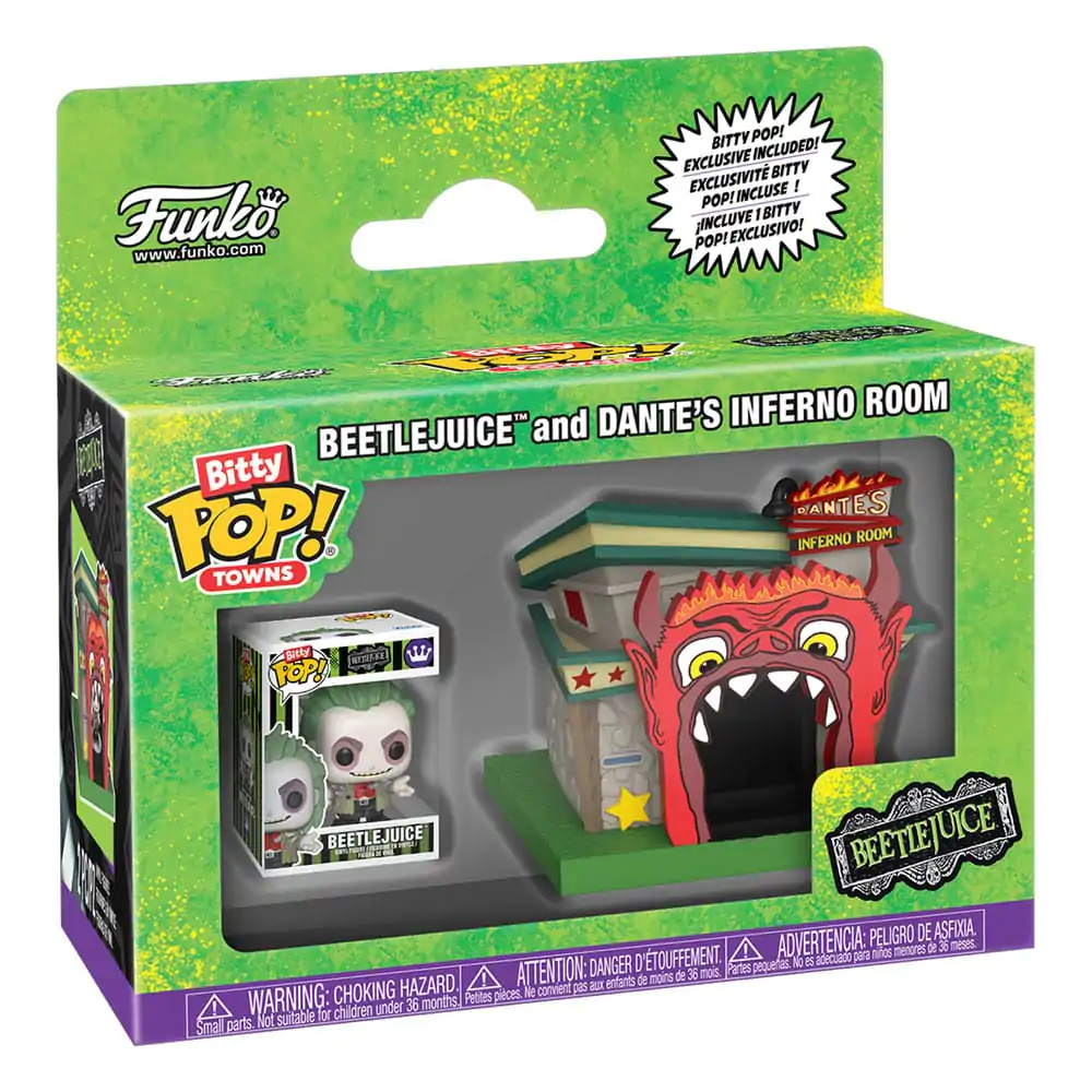 Bitty Funko POP figure Town Beetlejuice Dante's Inferno Cameră poza produsului