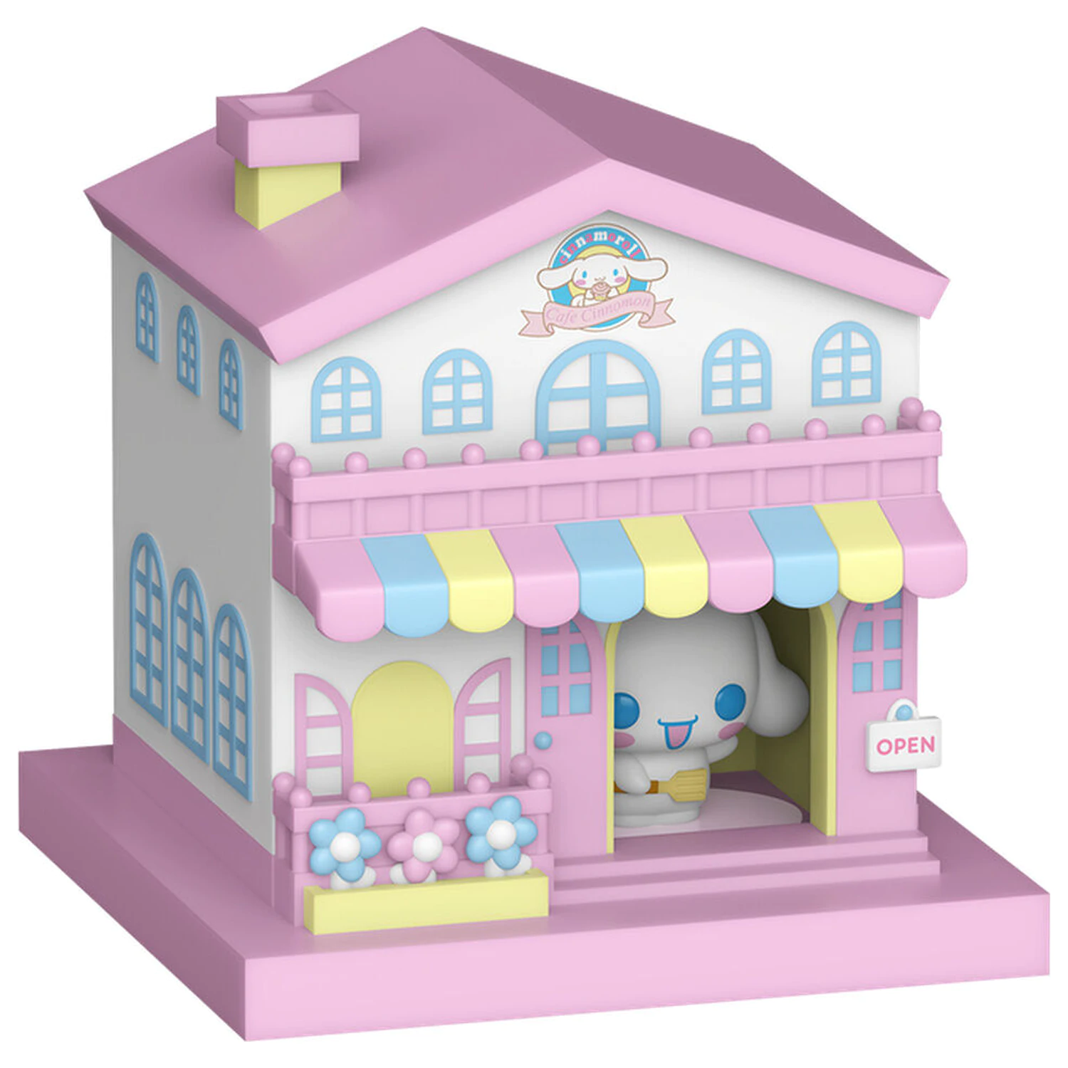 Figurina Funko POP Bitty Funko POP figure Town Hello Kitty and Friends Chef Cinnamoroll With Cafe Cinnamoroll poza produsului