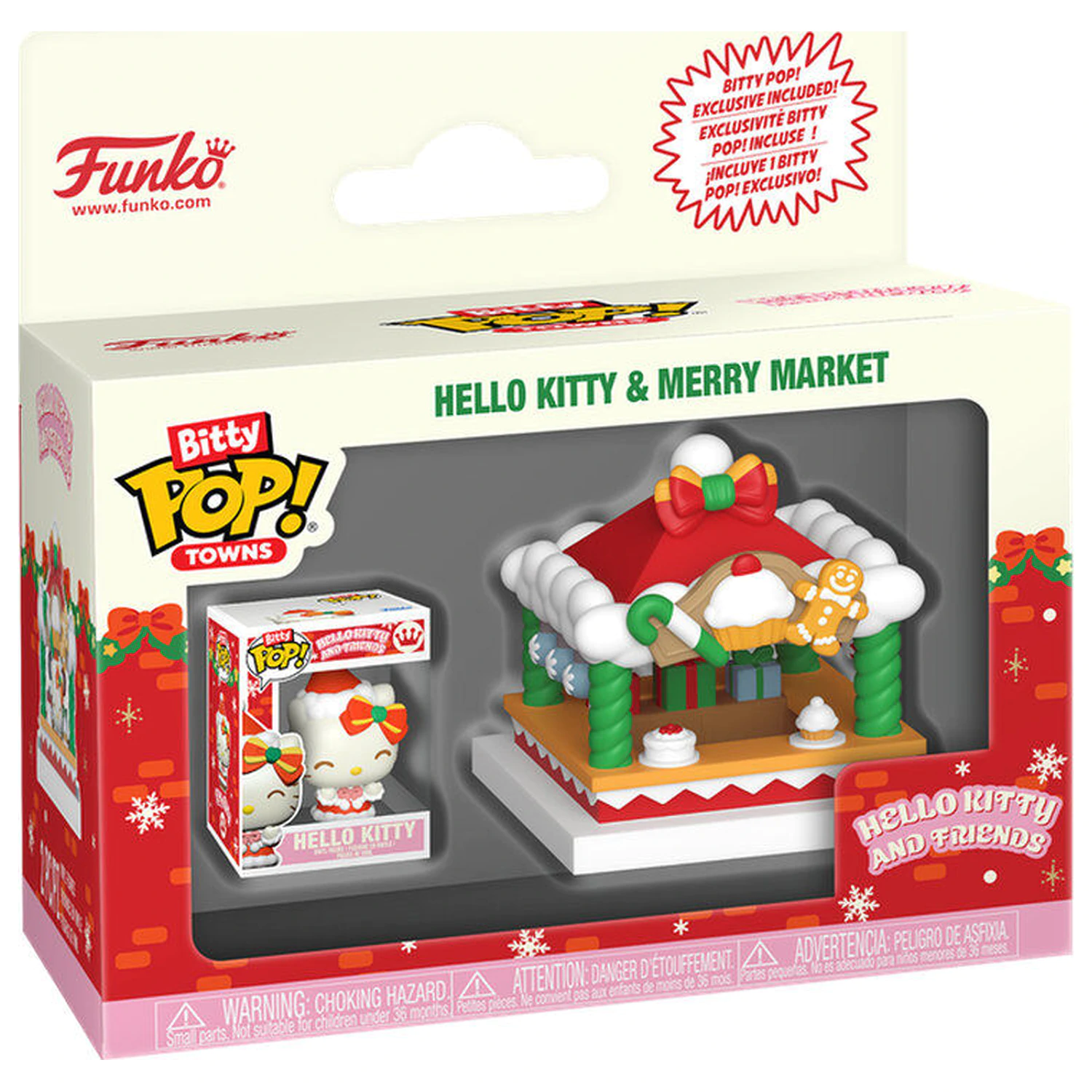 Bitty Funko POP figura Town Hello Kitty and Merry Market poza produsului