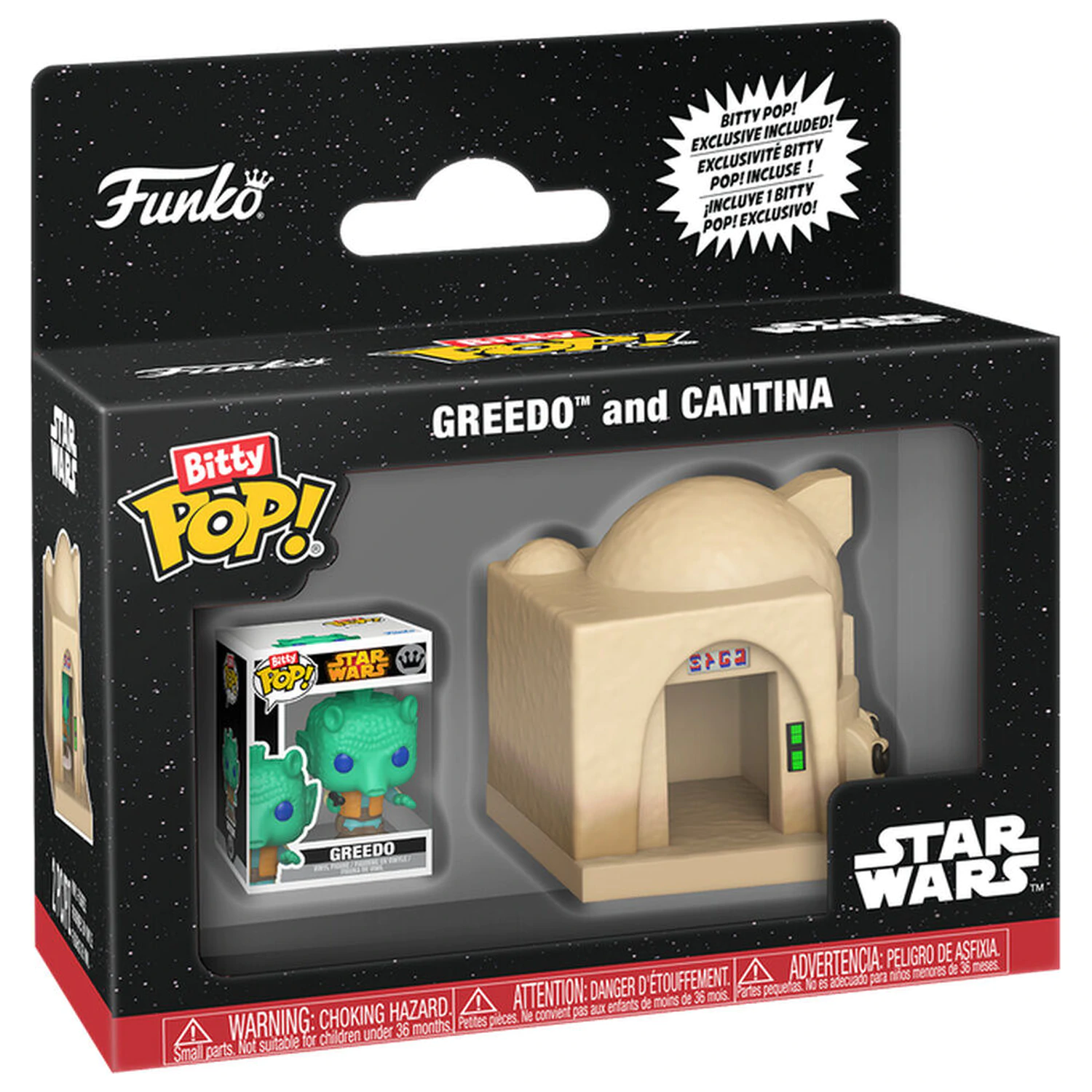 Bitty Funko POP figura Town Star Wars Greedo and Cantina poza produsului