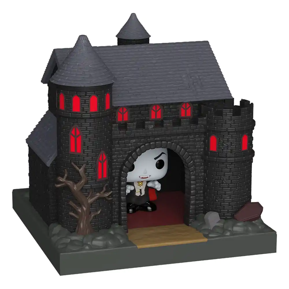 Figurină Bitty Funko POP Town Universal Monsters Dracula and Castle poza produsului
