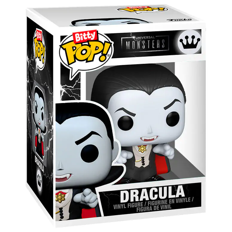 Figurină Bitty Funko POP Town Universal Monsters Dracula and Castle poza produsului