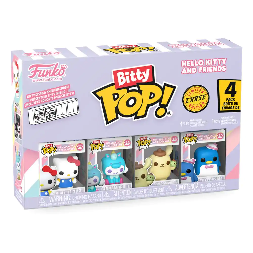 Set de 4 figurine de vinil Bitty Funko POP Hello Kitty and Friends Hello Kitty poza produsului