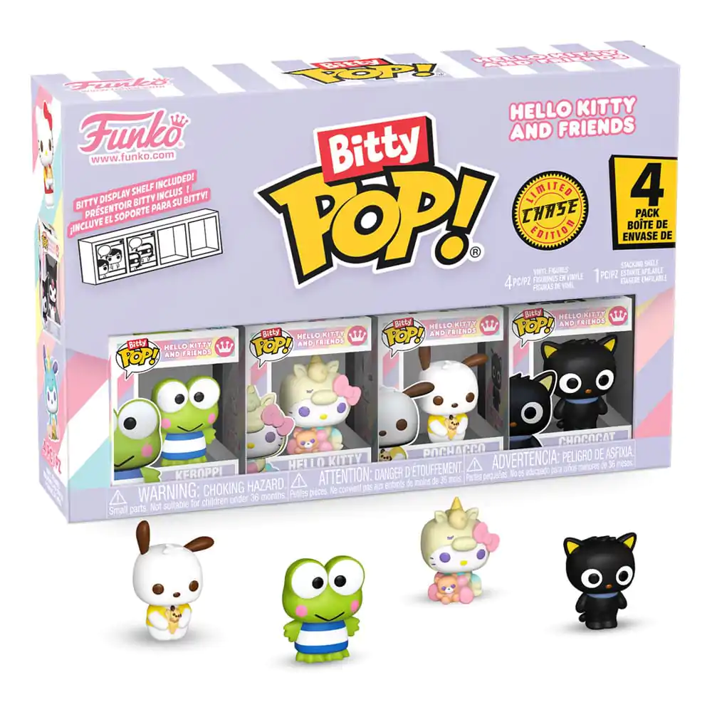 Bitty Funko POP Hello Kitty and Friends Figurină Vinyl 4-Pack Keroppi poza produsului