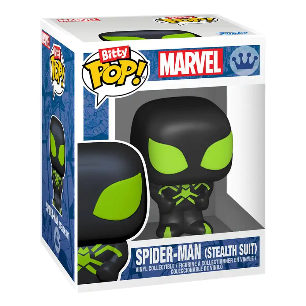 Figurină de vinil Bitty Funko POP Marvel Spider-Man Miles 4 buc Morales poza produsului