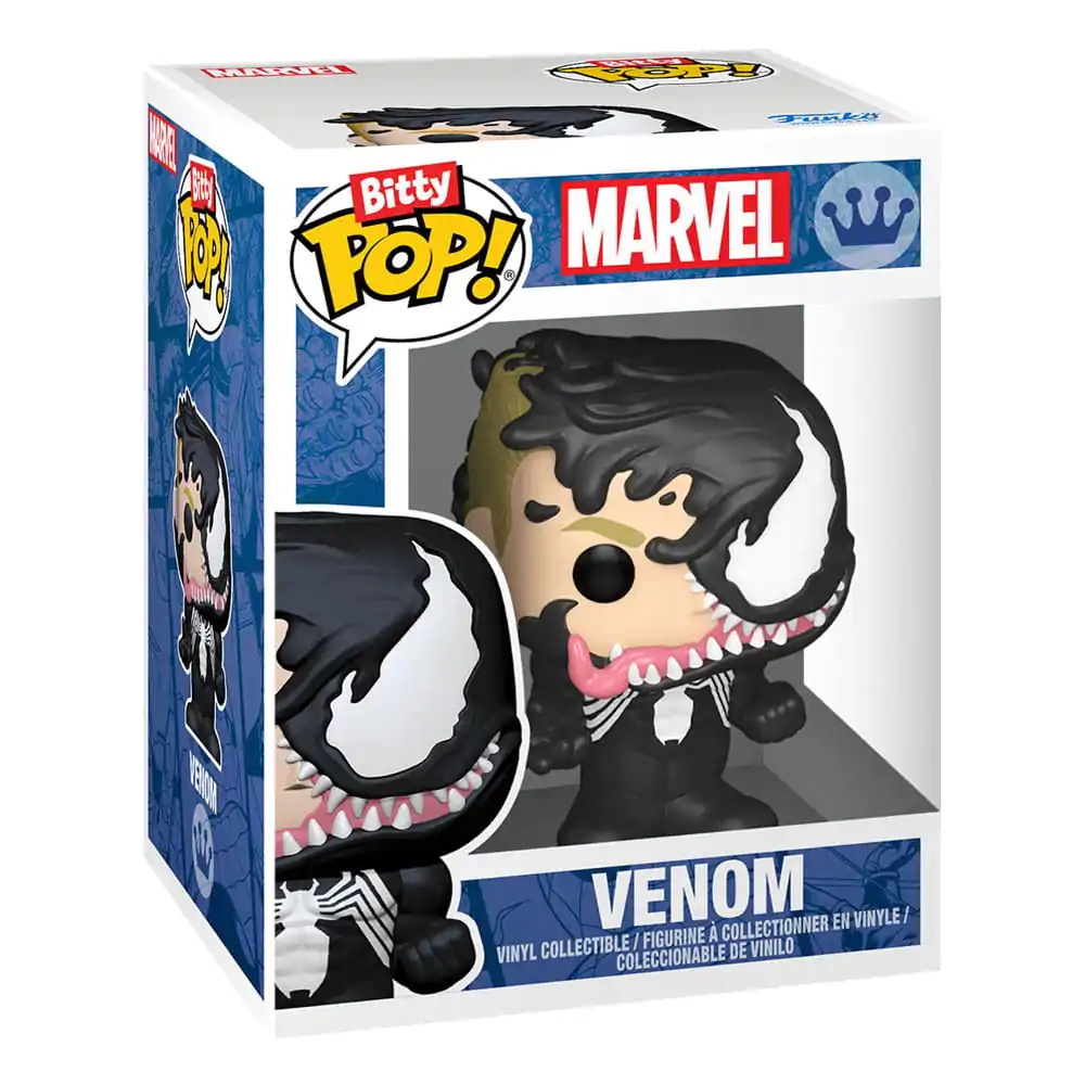 Bitty Funko POP Marvel Spider-Man Vinyl Figure set de 4 Venom poza produsului