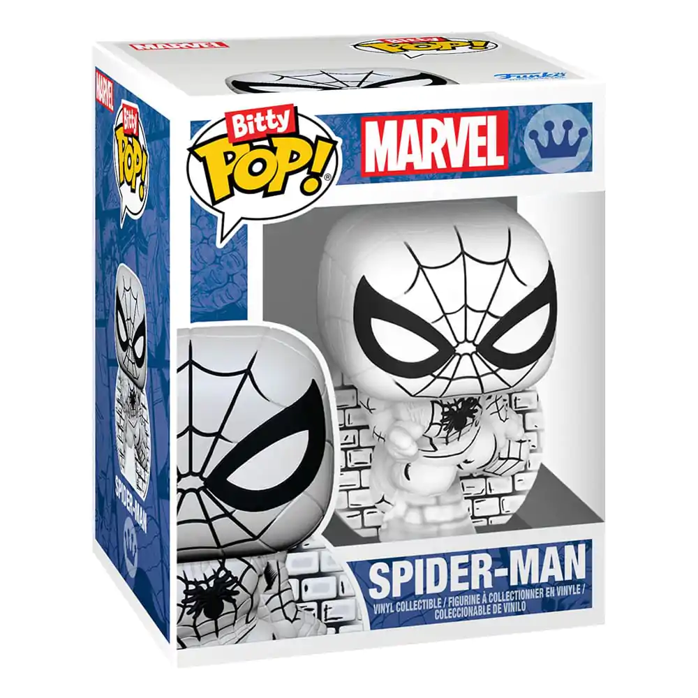 Bitty Funko POP Marvel Spider-Man Vinyl Figure set de 4 Venom poza produsului