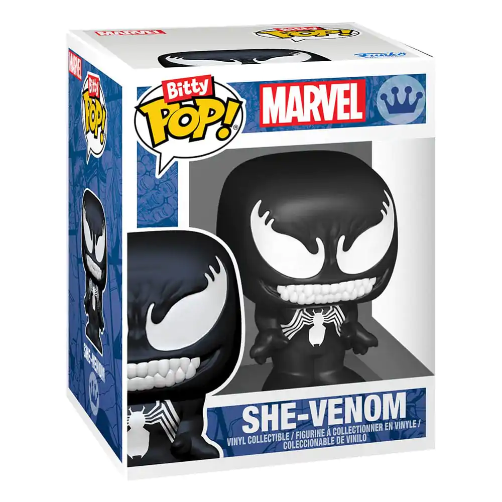 Bitty Funko POP Marvel Spider-Man Vinyl Figure set de 4 Venom poza produsului