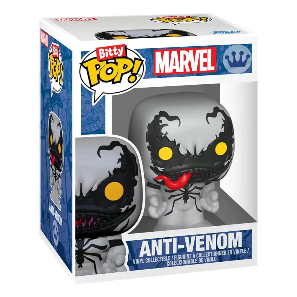 Bitty Funko POP Marvel Spider-Man Vinyl Figure set de 4 Venom poza produsului