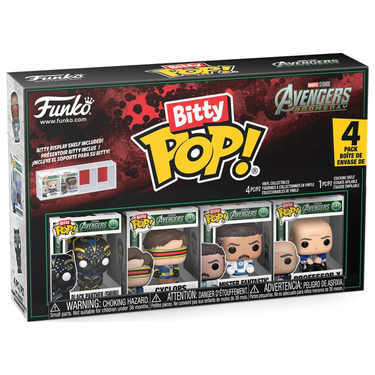 Bitty Funko POP Marvel Studios Avengers set de 4 figurine Doomsday poza produsului