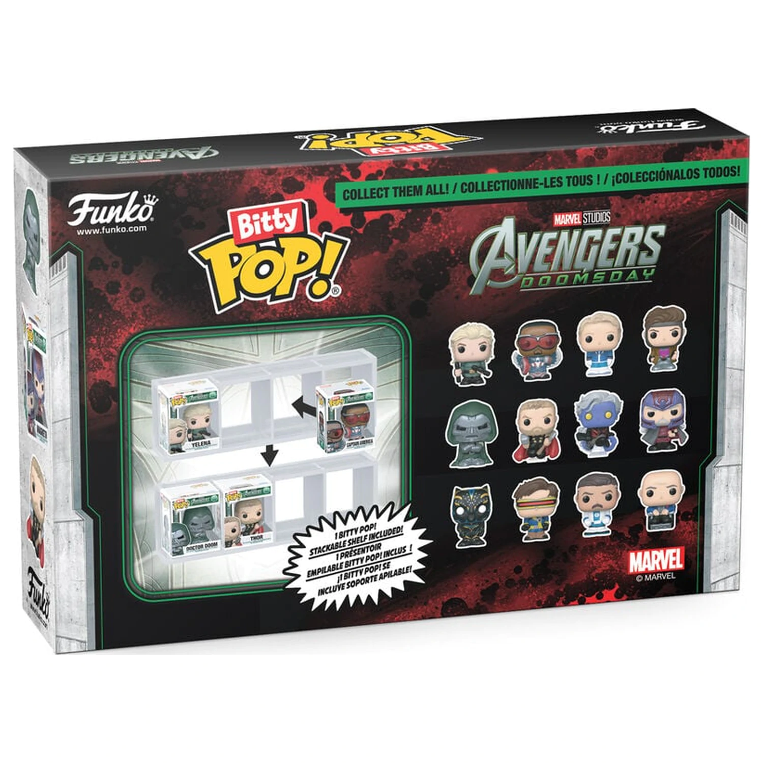 Bitty Funko POP Marvel Studios Avengers set de 4 figurine Doomsday poza produsului