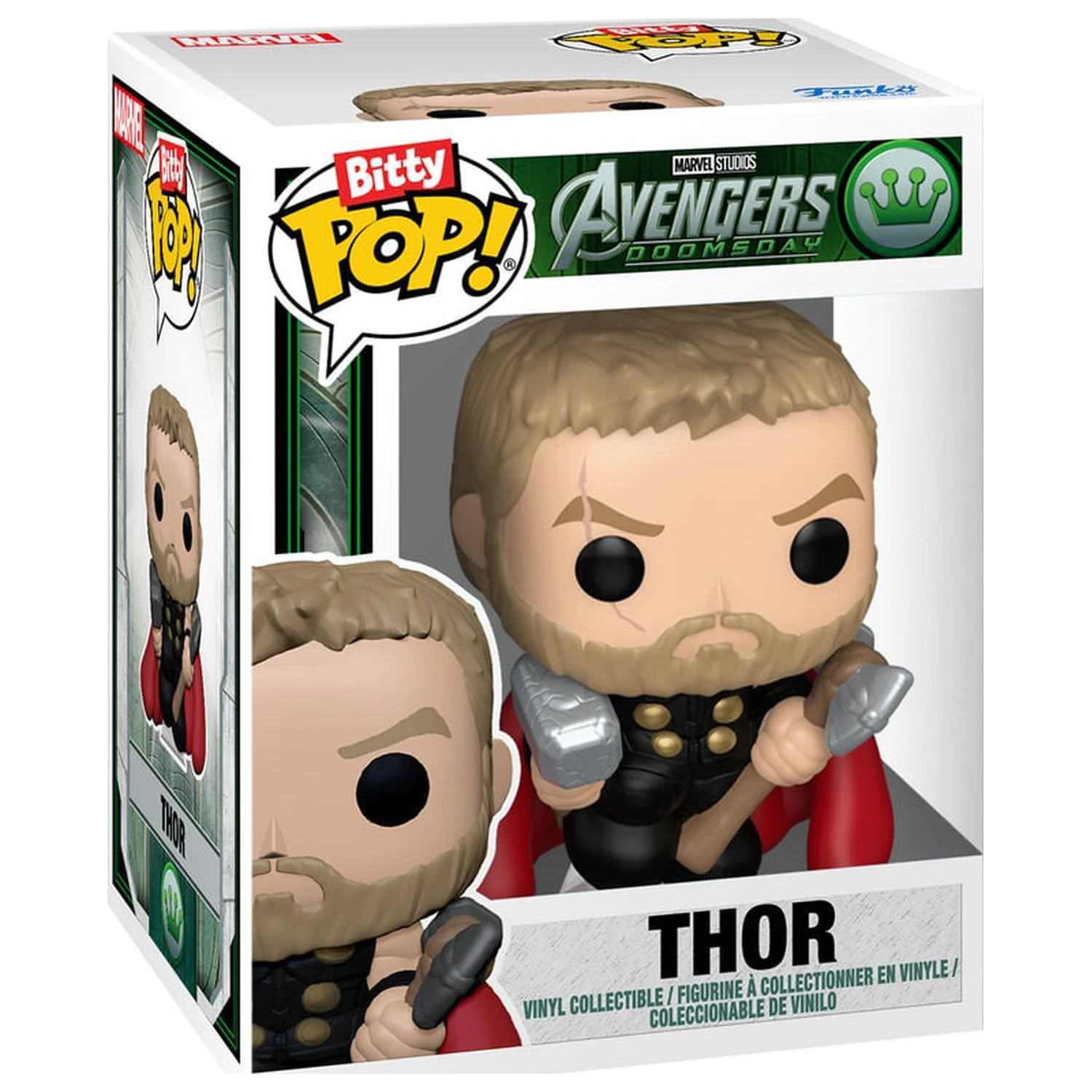 Bitty Funko POP Marvel Studios Avengers set de 4 figurine Doomsday poza produsului