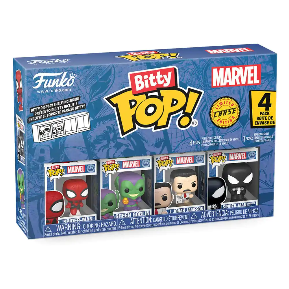 Set de 4 figurine de vinil Bitty Funko POP Marvel Spider-Man poza produsului