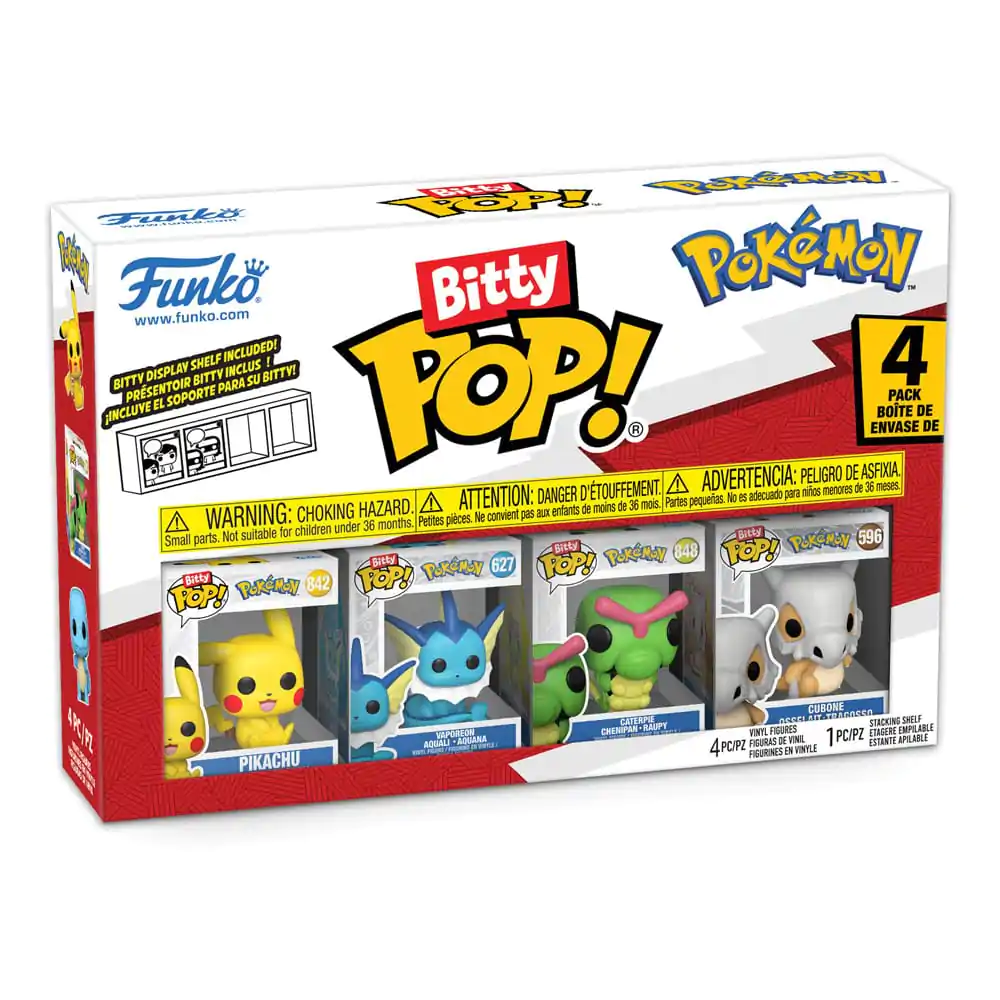 Funko Bitty POP Pokemon figurină de vinil pachet de 4 Pikachu poza produsului