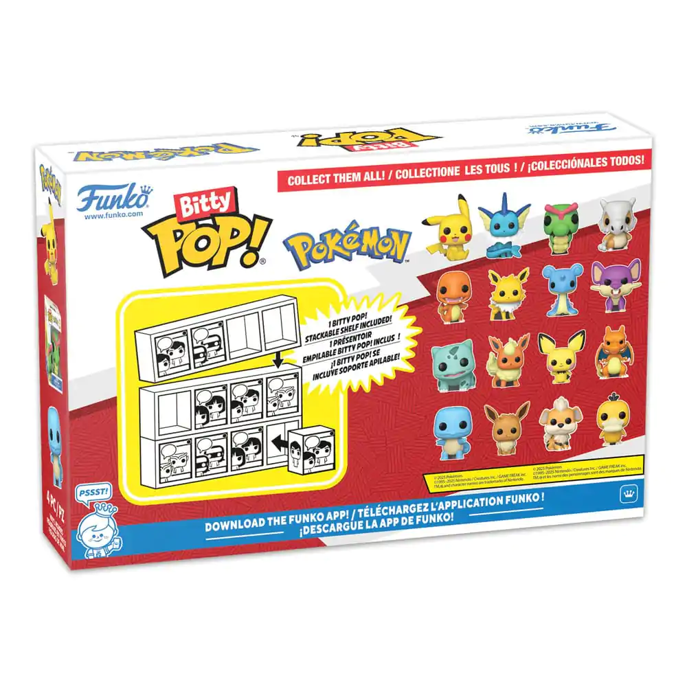 Funko Bitty POP Pokemon figurină de vinil pachet de 4 Pikachu poza produsului