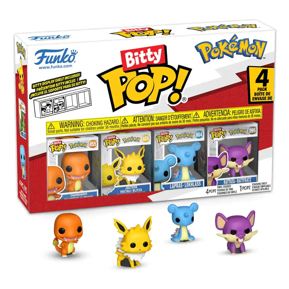 Bitty Funko POP Pokemon Figurina Vinyl 4 buc. Charmander poza produsului