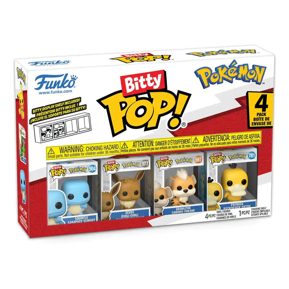 Bitty Funko POP Pokemon Figurina Vinyl 4 bucăți Squirtle poza produsului