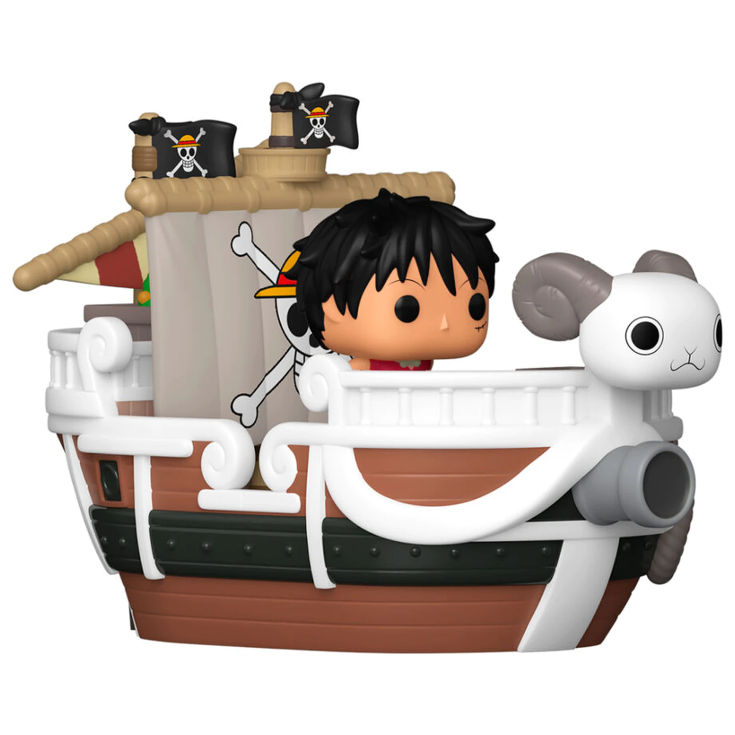 Bitty Funko POP Ride figura One Piece Monkey D. Luffy and the Going Merry poza produsului