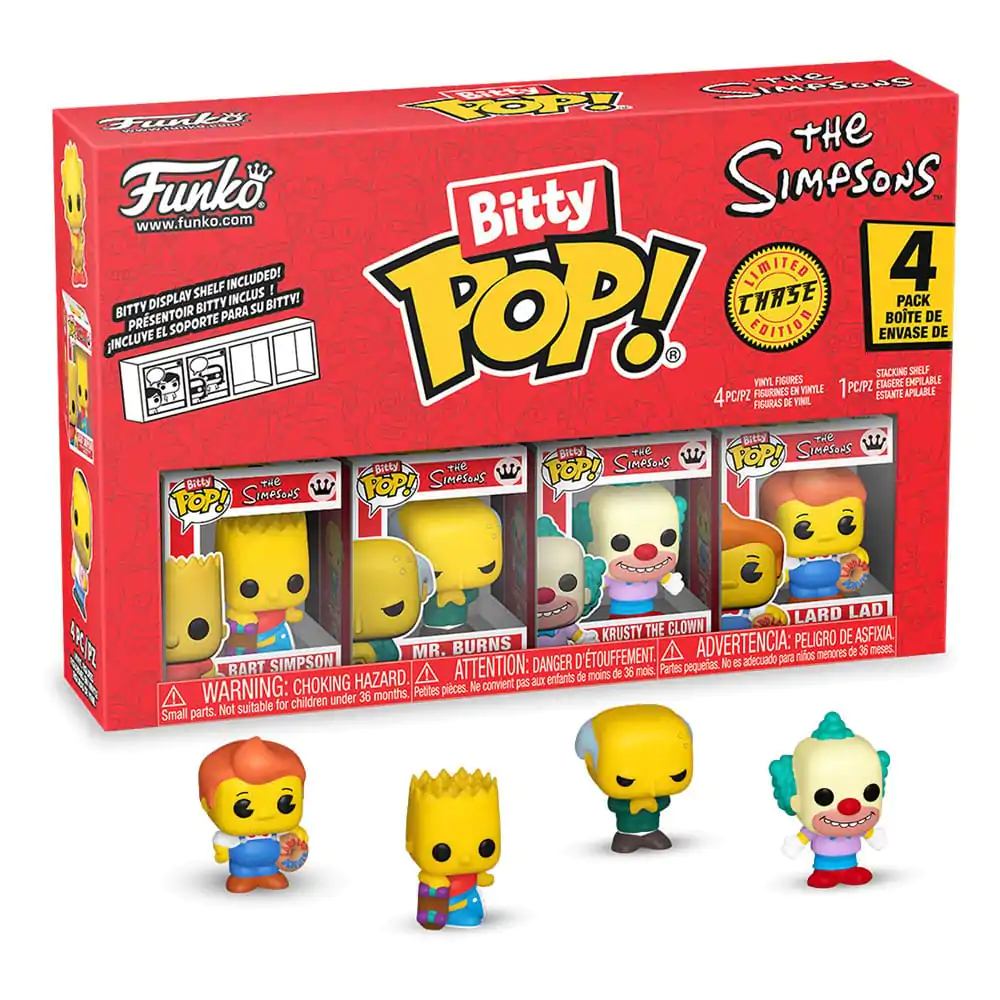 Bitty Funko POP The Simpsons Figurina Vinyl 4-Pack Bart poza produsului