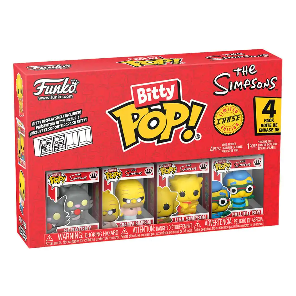 Bitty Funko POP The Simpsons Figurina Vinil 4-Pack Scratchy poza produsului