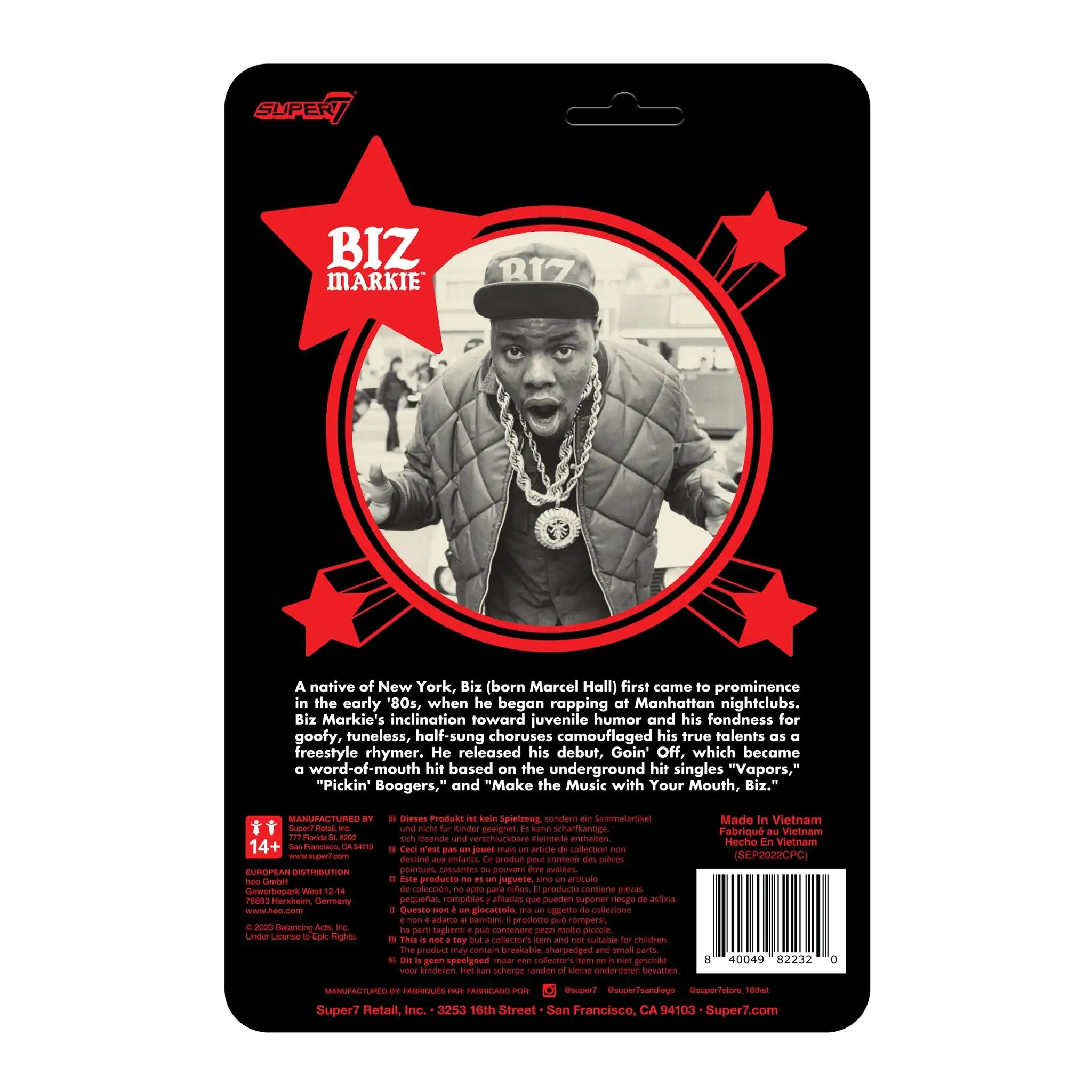 BIZ Markie ReAction Figurina de Acțiune ReAction BIZ 10 cm poza produsului