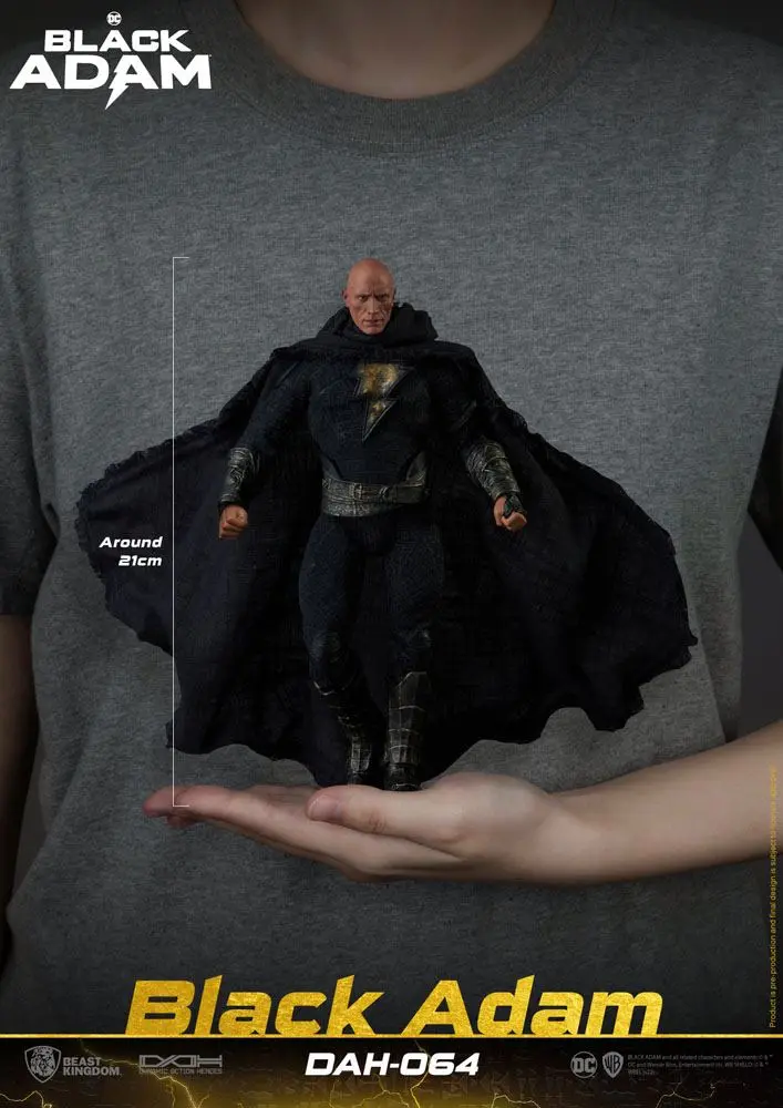 Figurină de acțiune Black Adam Dynamic 8ction Heroes 1/9 Black Adam 18 cm poza produsului