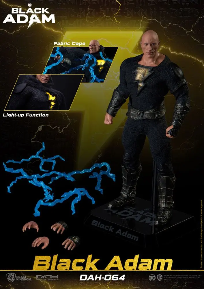 Figurină de acțiune Black Adam Dynamic 8ction Heroes 1/9 Black Adam 18 cm poza produsului