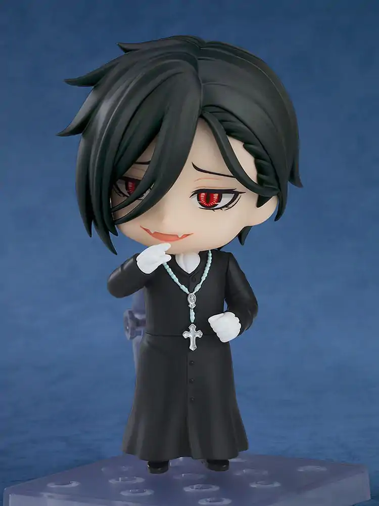 Black Butler: Boarding School Arc Figurina de acțiune Nendoroid Sebastian Michaelis: Sapphire Owl Ver. 10 cm poza produsului