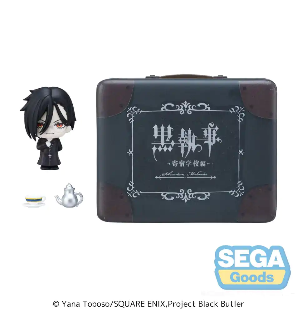 Black Butler: Boarding School Arc Petite World Memories Mini Figurina Sebastian Michaelis (EX) 8 cm poza produsului