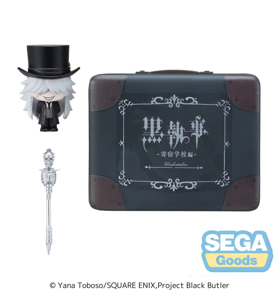 Black Butler: Boarding School Arc Petite World Memories Mini Figurina Undertaker (EX) 8 cm poza produsului