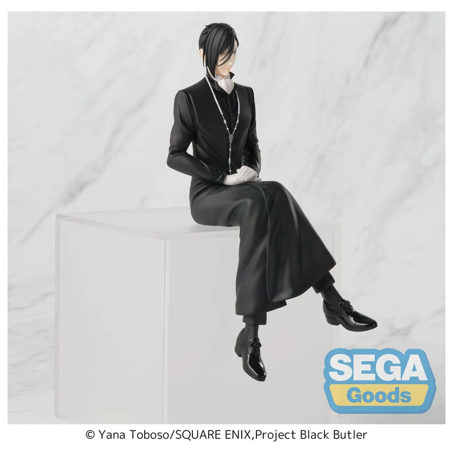 Black Butler: Boarding School Arc PM Perching Statuie din PVC Sebastian Michaelis 16 cm poza produsului