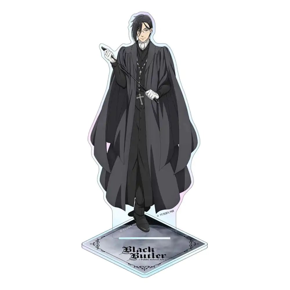 Black Butler Stand acrilic Sebastian Holografic 14 cm poza produsului